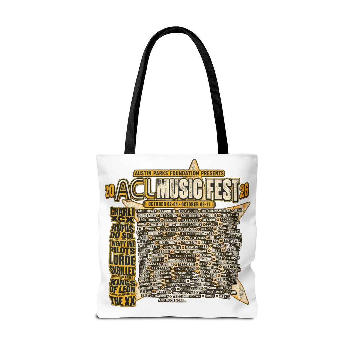 ACL Fest Poster Art Tote Bag | Music Festival AOP Tote