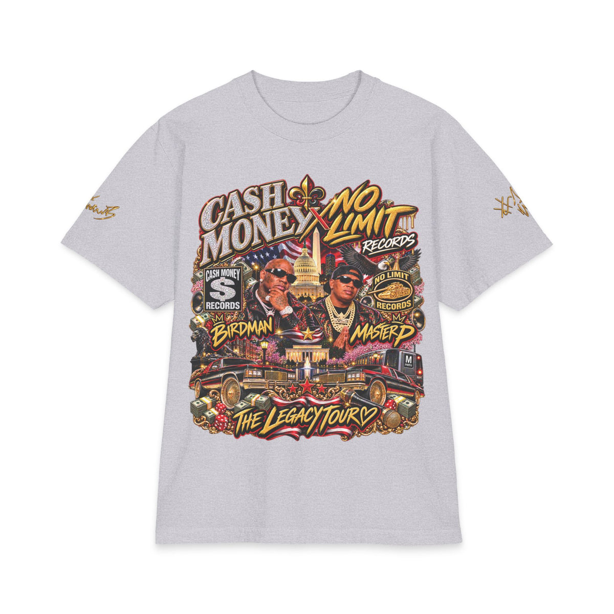 No Limit Cash Money Tour T-Shirt | The Legacy Tour Graphic Tee