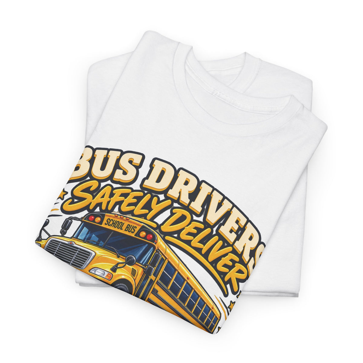 Bus Drivers Safely Deliver Futures Graphic T-Shirt