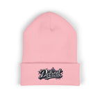 Detroit Graffiti Script Beanie | Embroidered Cuffed Beanie