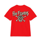 Foo Fighters band logo tee | Rock skull graphic T-Shirt