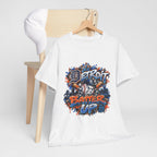 Detroit Batter Up T-Shirt | Baseball City Skyline Tee