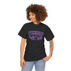 Fibromyalgia Awareness purple ribbon tee | Chronic Illness Support