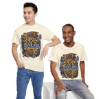 Stay Solid graphic tee | Urban street art typography, gold chain hands