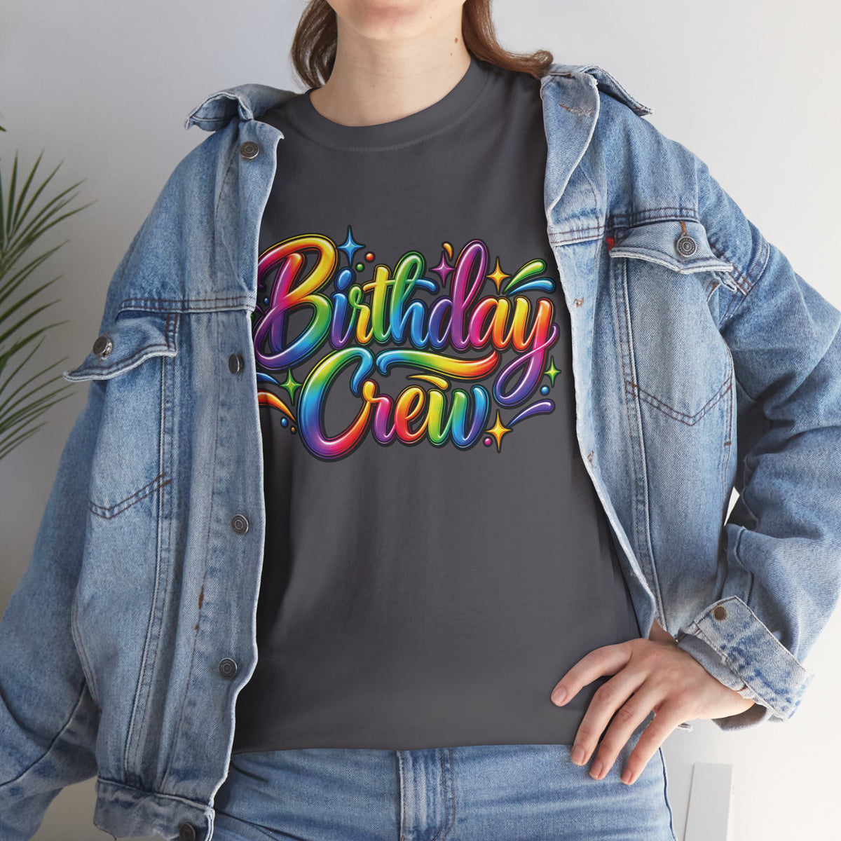 Birthday Crew Colorful Celebration T-Shirt