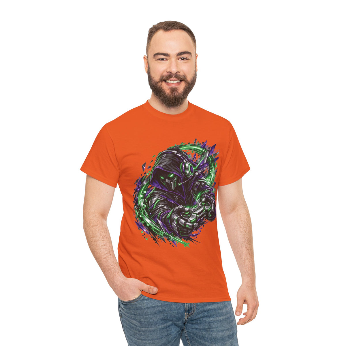Dark Fantasy Samurai Warrior Video Game T-Shirt
