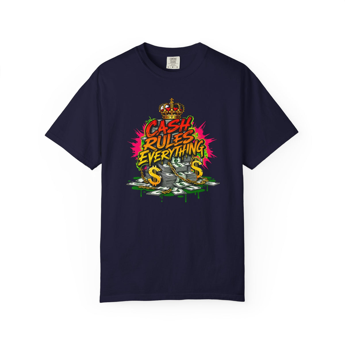 Cash Rules Everything Around Me T-shirt | Streetwear Money Graphic Tee