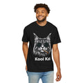 Kool Kat Cat Face T-shirt | Sunglasses Cigar Retro Cat Graphic