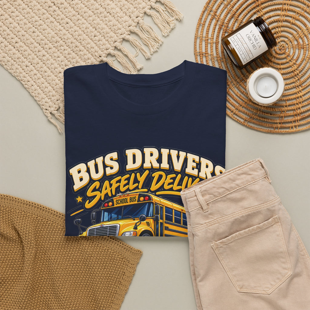 Bus Drivers Safely Deliver Futures Graphic T-Shirt