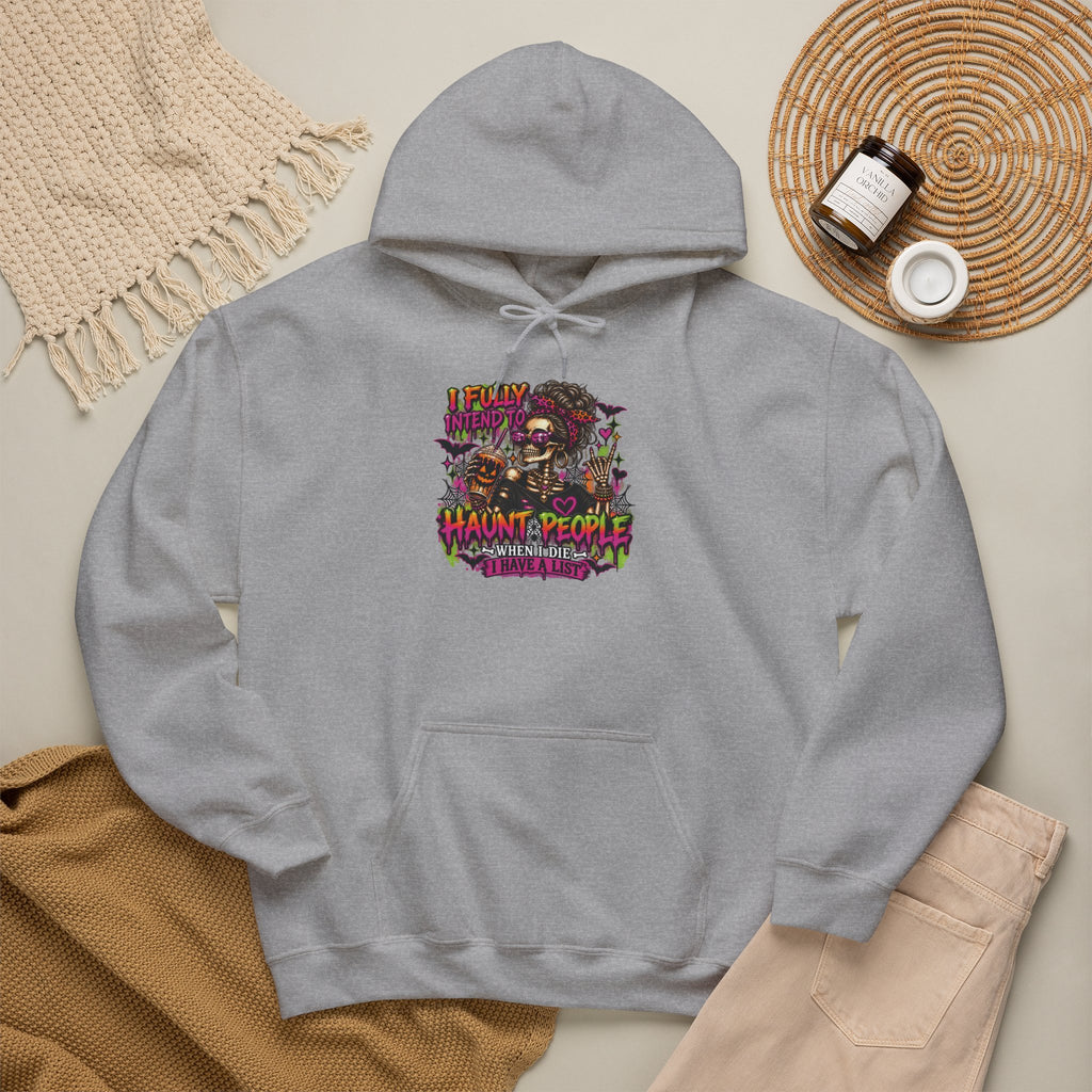 Haunt People Halloween Graphic Hoodie