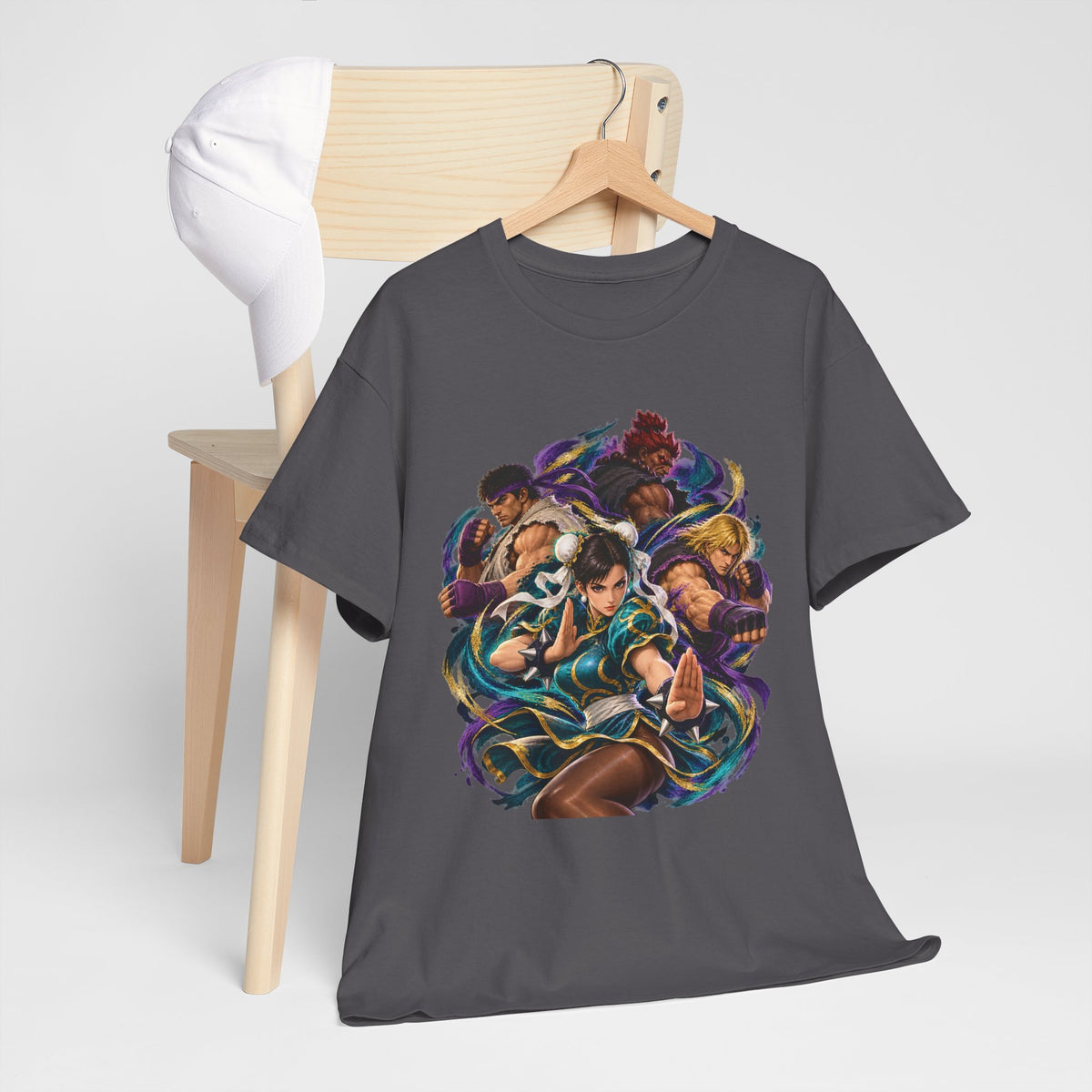 Street Fighter Characters Graphic T-Shirt
