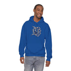 Detroit 313 Drip Skyline Hoodie | Graffiti Letter B Chest Design