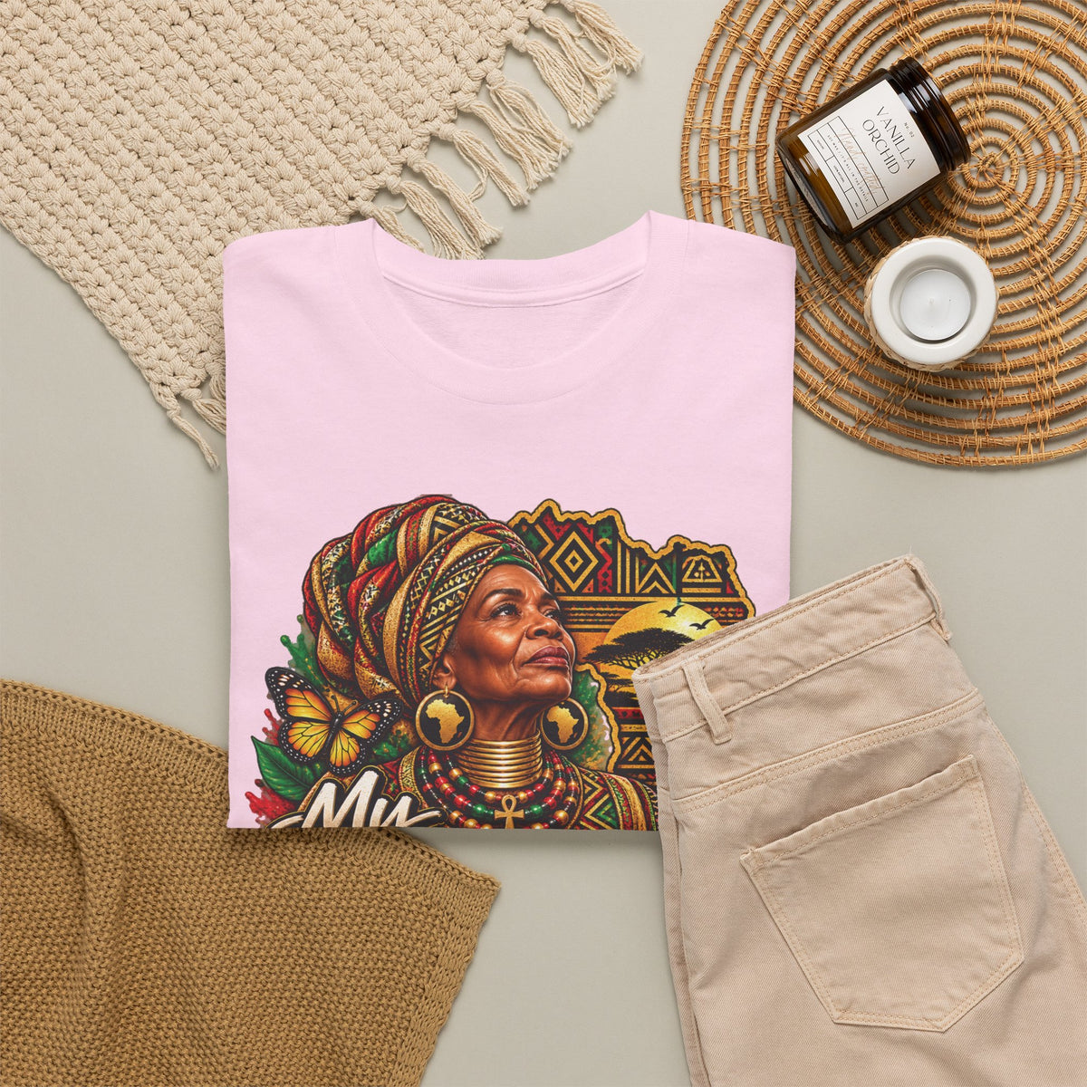 My Ancestors Crawled So I Could Stride T-Shirt | Afrocentric Heritage Pride Tee