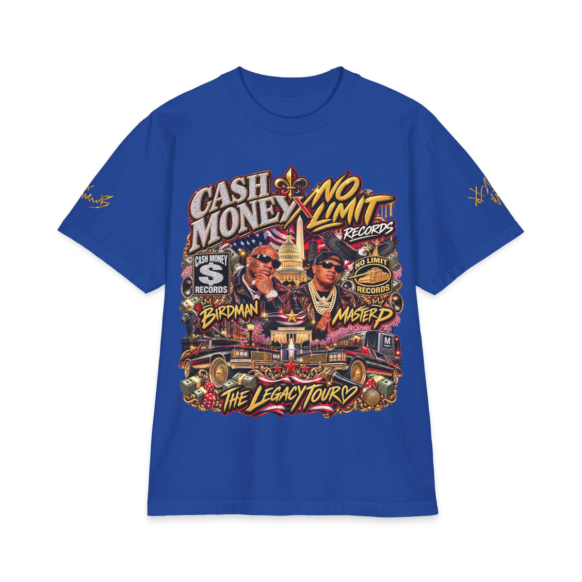 No Limit Cash Money Tour T-Shirt | The Legacy Tour Graphic Tee