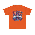 Detroit Pistons Basketball Players Tee | NBA Retro Team Graphic