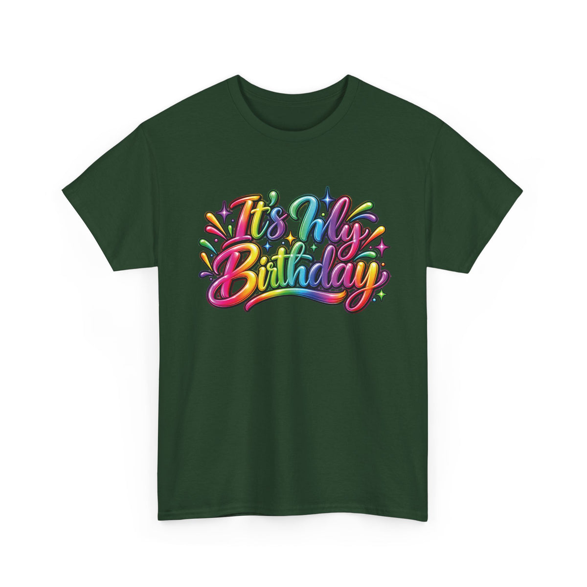It’s My Birthday Colorful Celebration T-Shirt