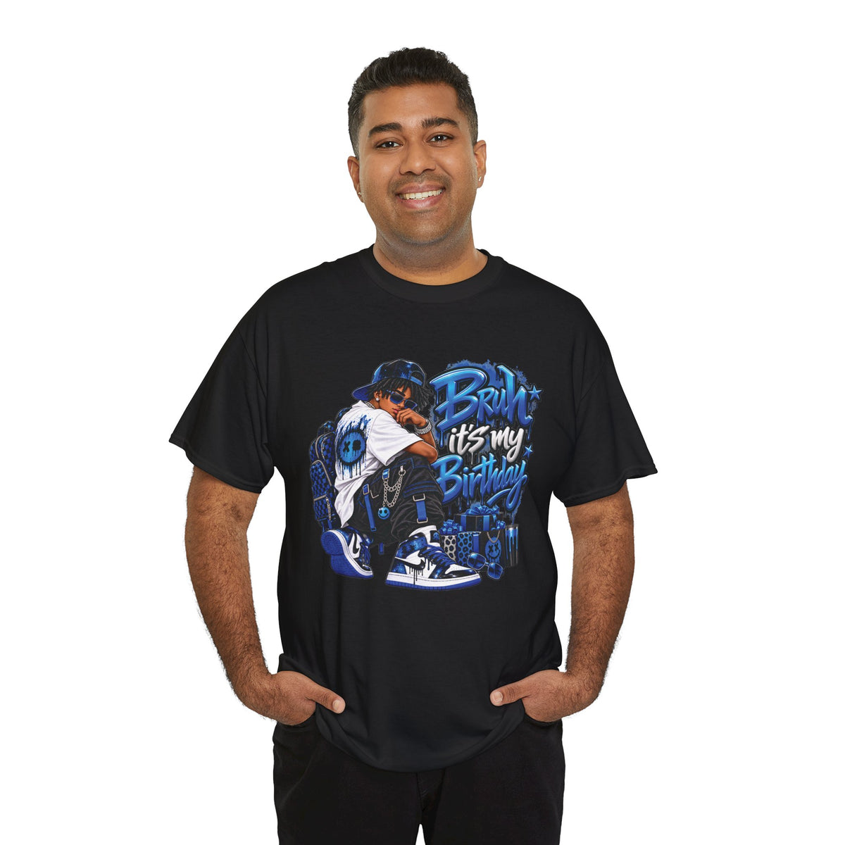 Bruh It’s My Birthday Graphic T-Shirt