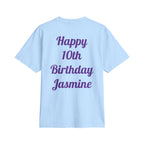 Wild About Being UNO Birthday Girl T-Shirt | Colorful Card Game Design