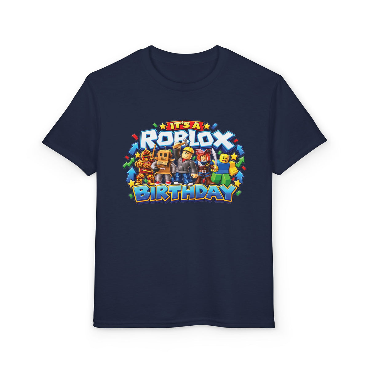 Roblox Birthday “Leveling Up to 5” Youth T-Shirt