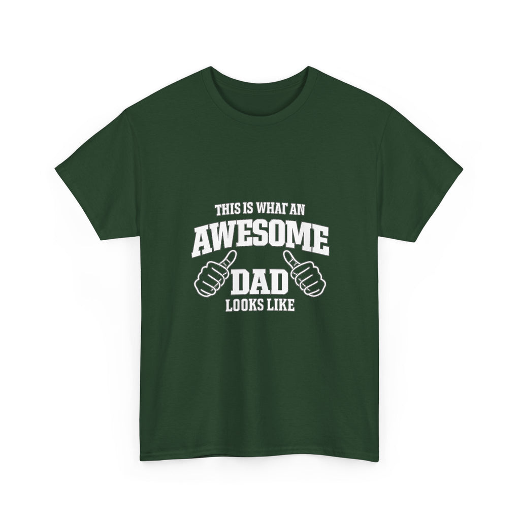 Awesome Dad T-Shirt | "This Is What An Awesome Dad Looks Like", Fathers Day Tee