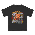 Chris Brown Portrait Graphic T-Shirt | Urban Hip Hop Music Tee