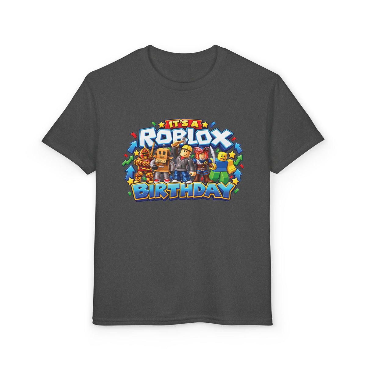 Roblox Birthday Leveling Up to 11 Youth T-Shirt