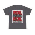 Real Recognize Real Detroit T-Shirt | Detroit Pride Typography Tee