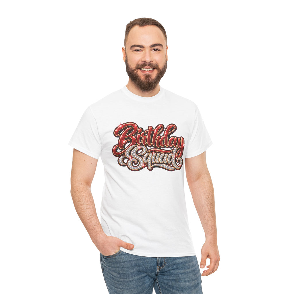 Birthday Squad Graphic T-Shirt