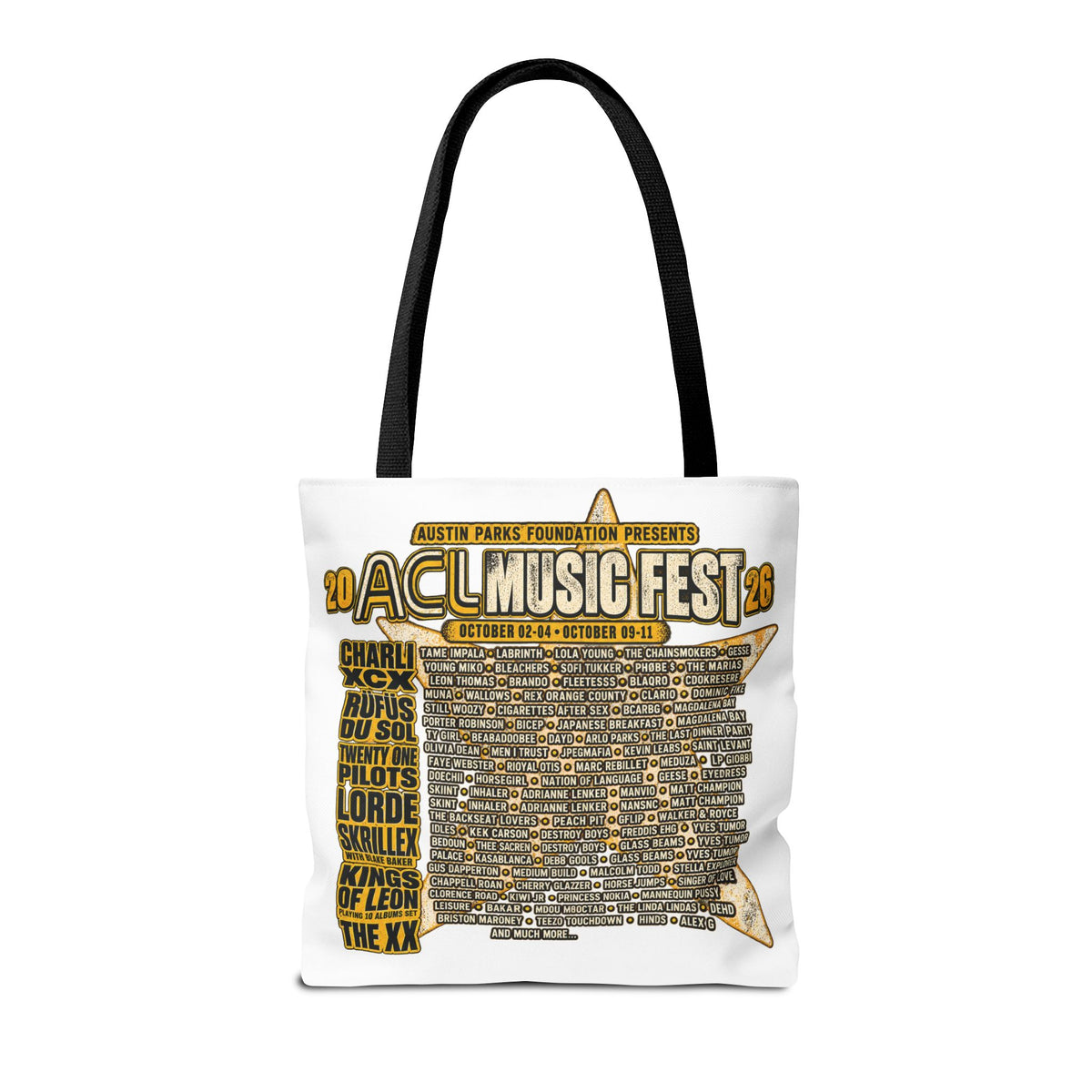 ACL Fest Poster Art Tote Bag | Music Festival AOP Tote