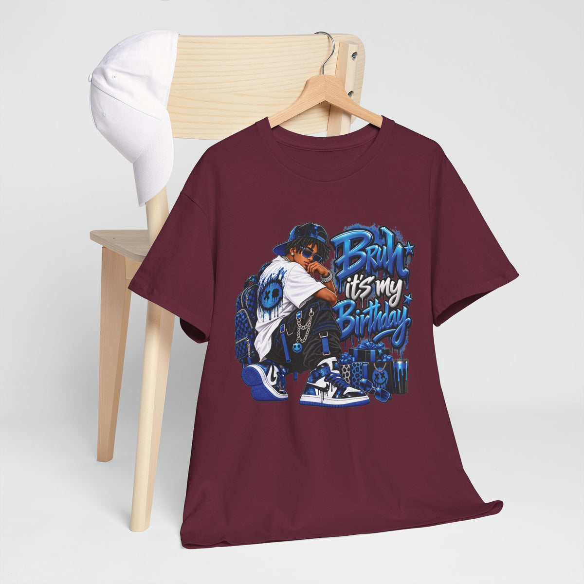 Bruh It’s My Birthday Graphic T-Shirt