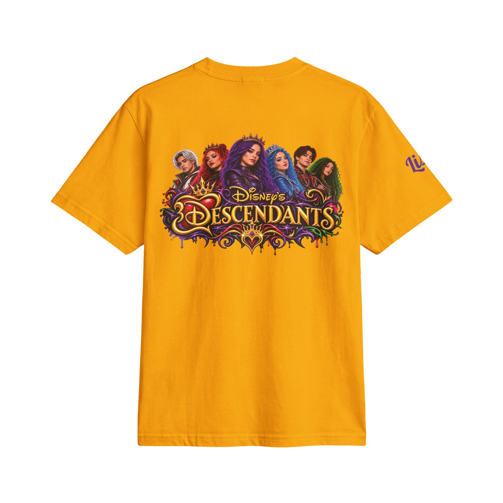 Descendants and Zombies Worlds Collide cographic T-Shirt | Descendants 3 Zombies logo tee