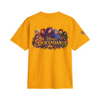 Descendants and Zombies Worlds Collide cographic T-Shirt | Descendants 3 Zombies logo tee