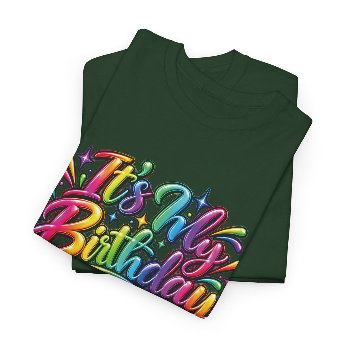 It’s My Birthday Colorful Celebration T-Shirt
