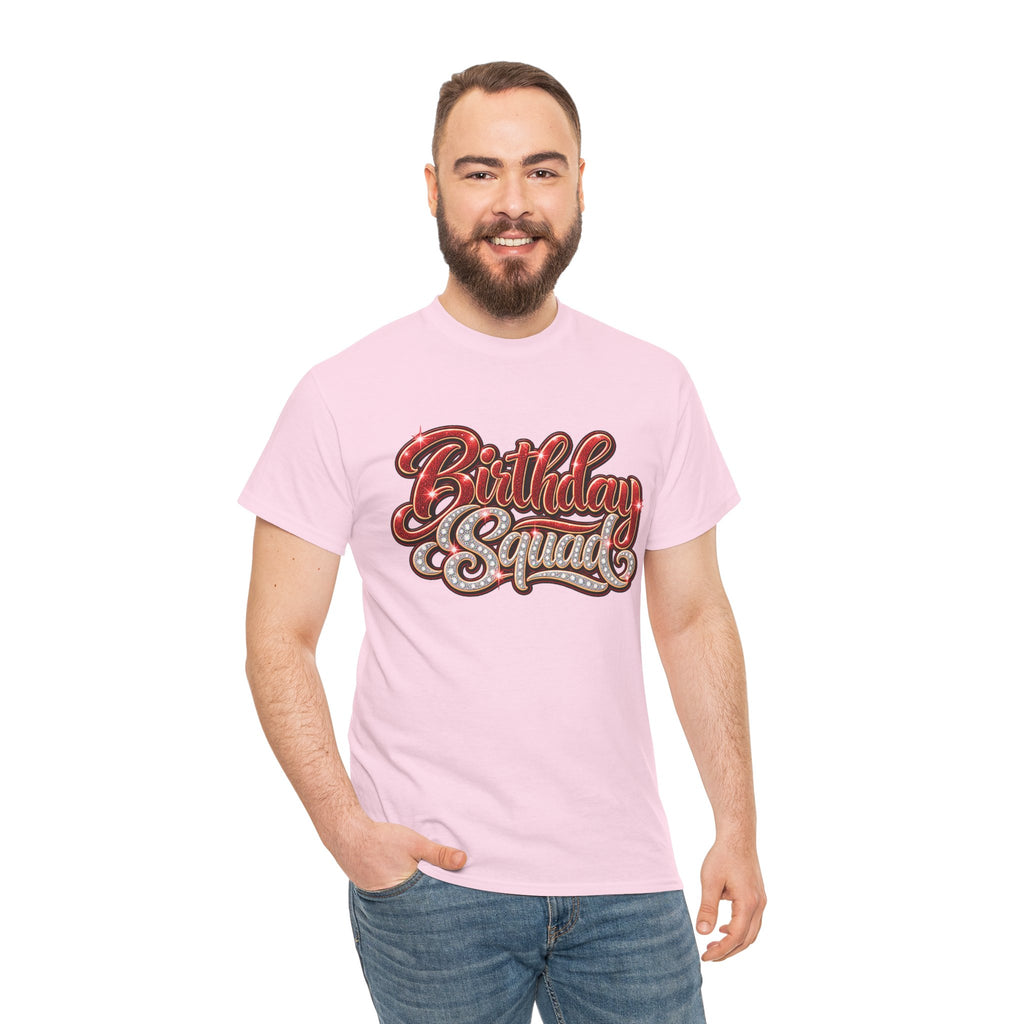Birthday Squad Graphic T-Shirt