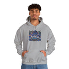 Detroit Skyline Collage Hoodie | Motor City Landmarks sweatshirt