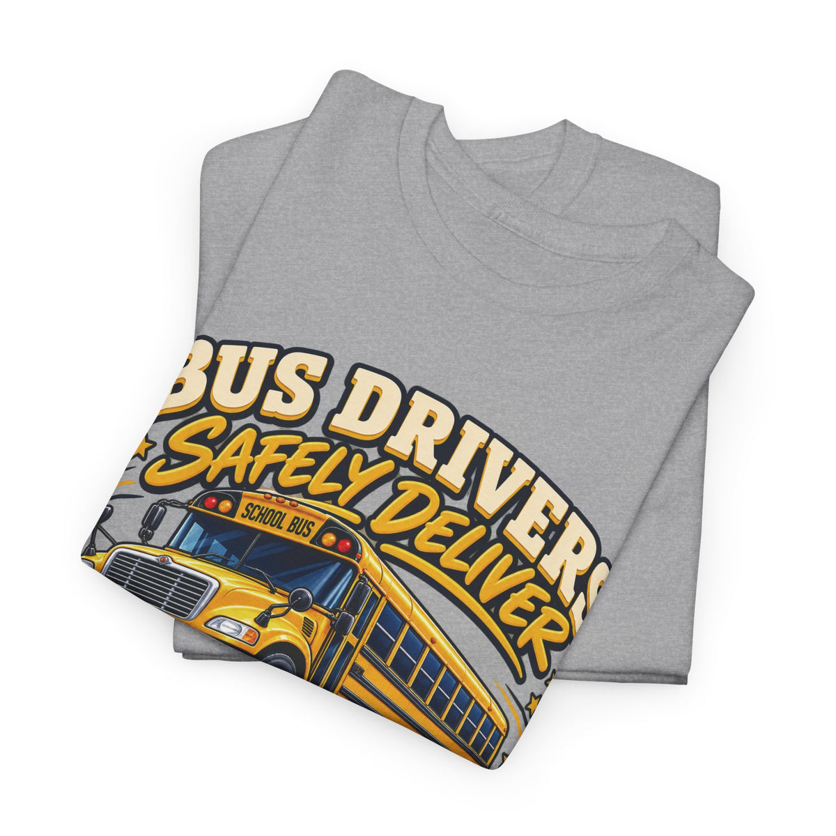Bus Drivers Safely Deliver Futures Graphic T-Shirt
