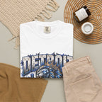 Detroit Grit Lion Don't Quit T-shirt | City Skyline Graphic
