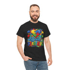Different Is Beautiful Autism Puzzle Heart T-Shirt | Neurodiversity Awareness Tee
