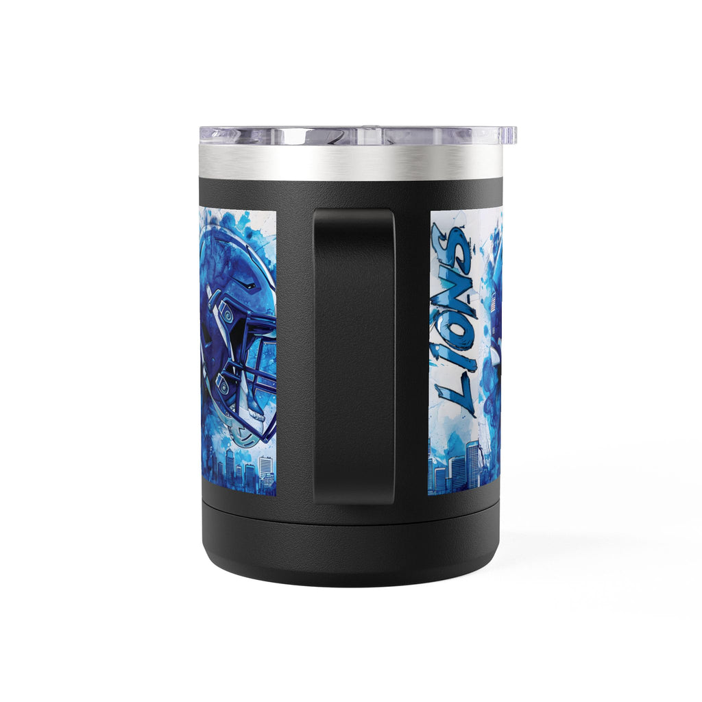 Blue Football Helmet Lions mug | 15oz Tumbler