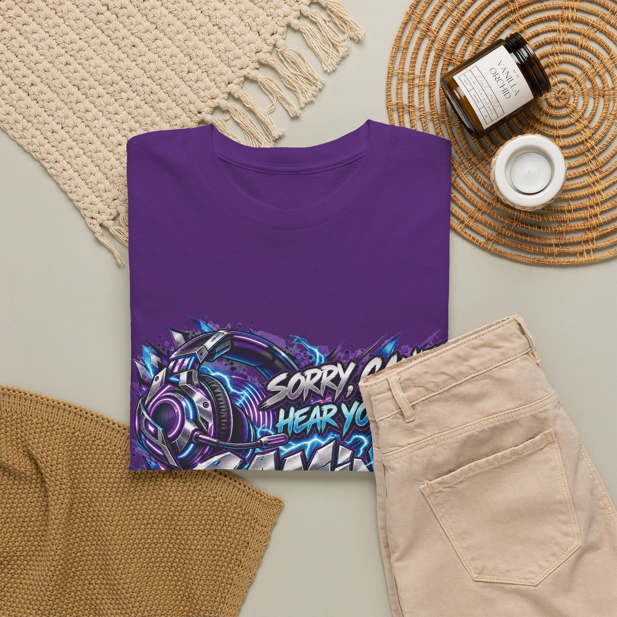 Gaming “Sorry, Can’t Hear You, I’m Gaming” Graphic T-Shirt