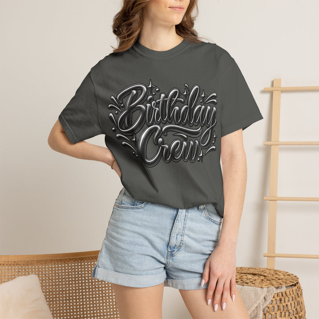 Birthday Crew Graphic T-Shirt