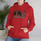 Mama Halloween Hoodie | spiderweb bats leopard print, spooky family mom sweatshirt