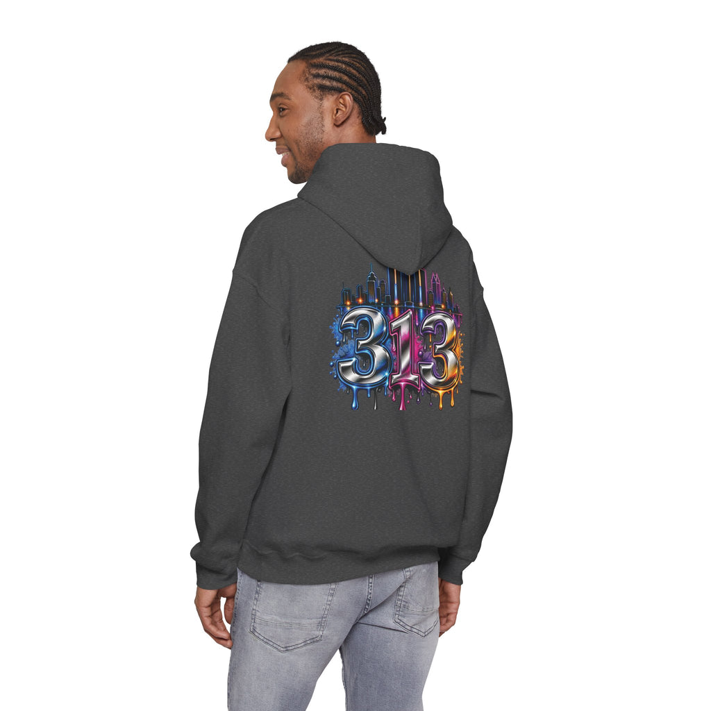 Detroit 313 City Pride Hoodie