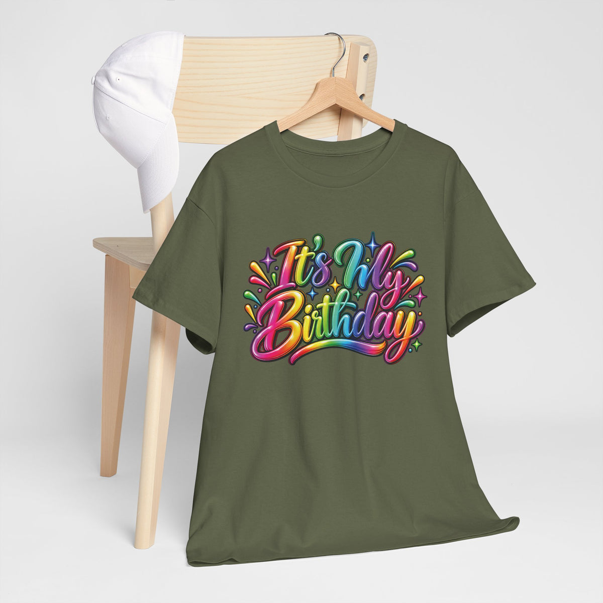 It’s My Birthday Colorful Celebration T-Shirt