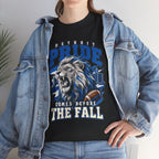 Detroit Pride Comes Before the Fall Lion Graphic T-Shirt