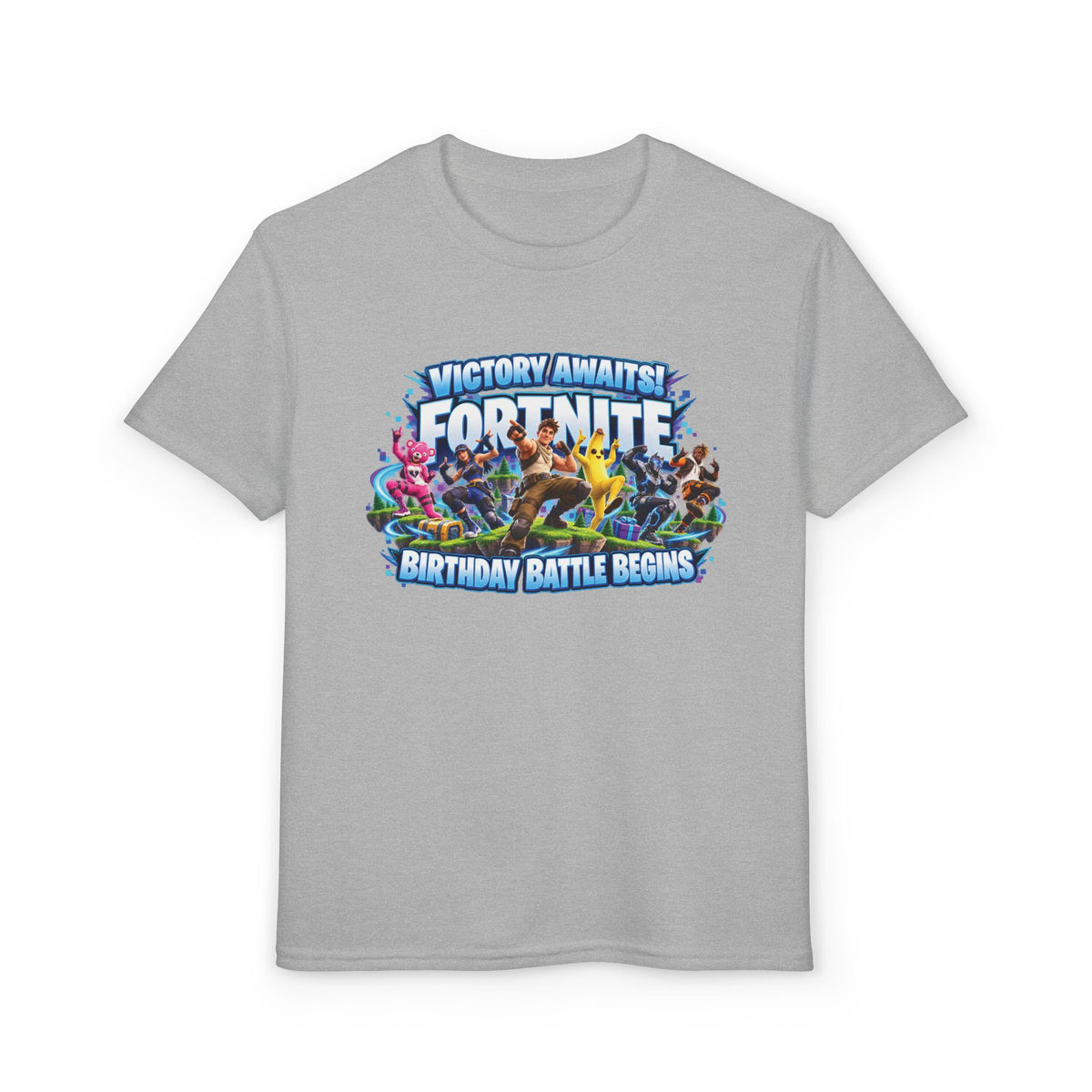 Victory Royale Fortnite Birthday Battle Begins Youth T-Shirt