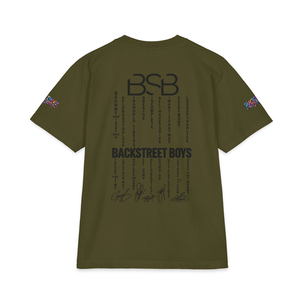 Backstreet Boys Graphic T-Shirt | Retro 90s Pop Band Tee