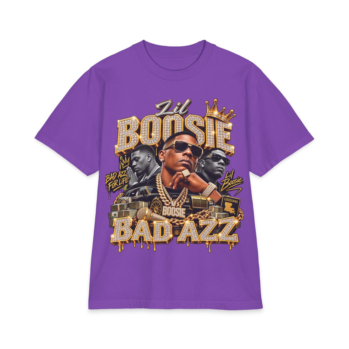 Bad Azz Rap Portrait T-Shirt | Hip Hop Graphic Tee
