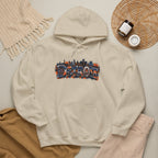 Detroit graffiti skyline Hoodie | Cityscape street art sweatshirt