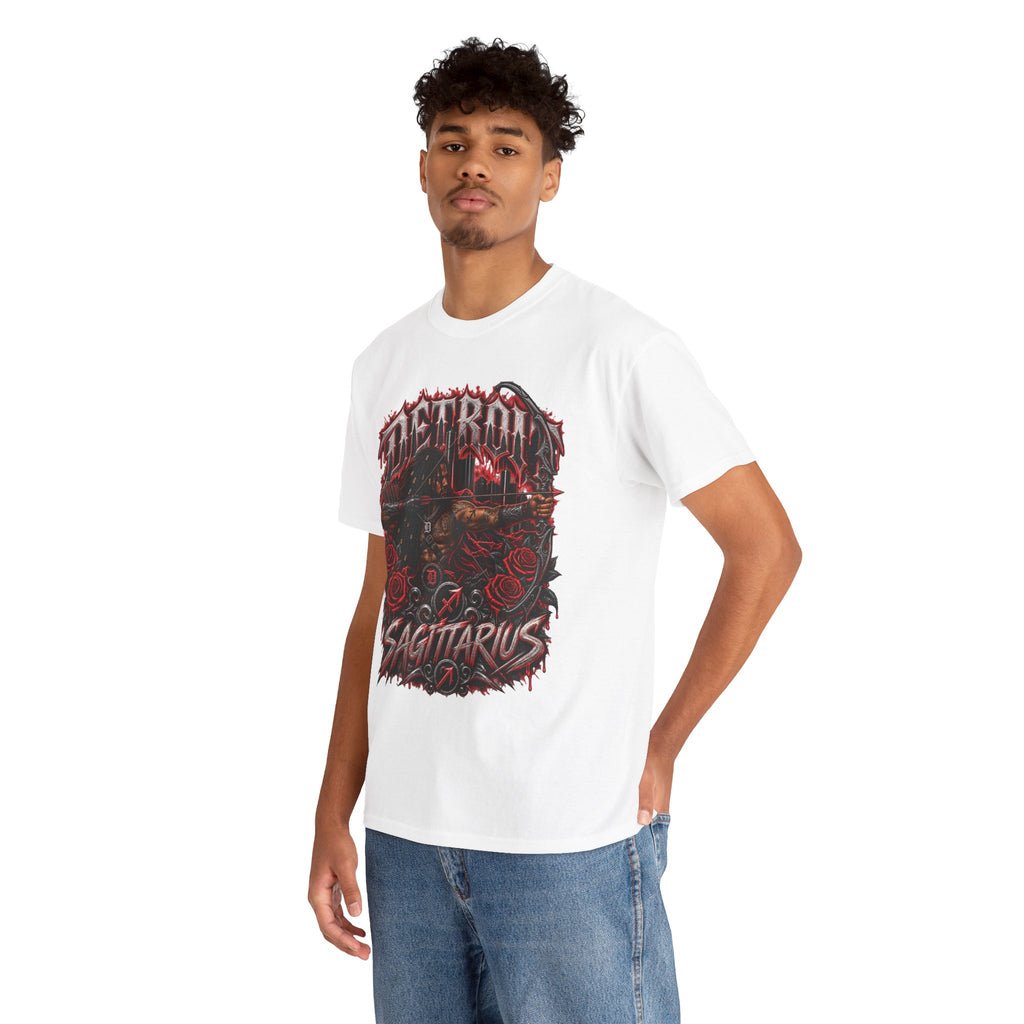 Detroit Sagittarius T-Shirt | Astrology Archer Graphic Tee